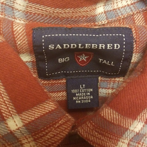 NWT Saddlebred size is LT - Picture 3 of 7